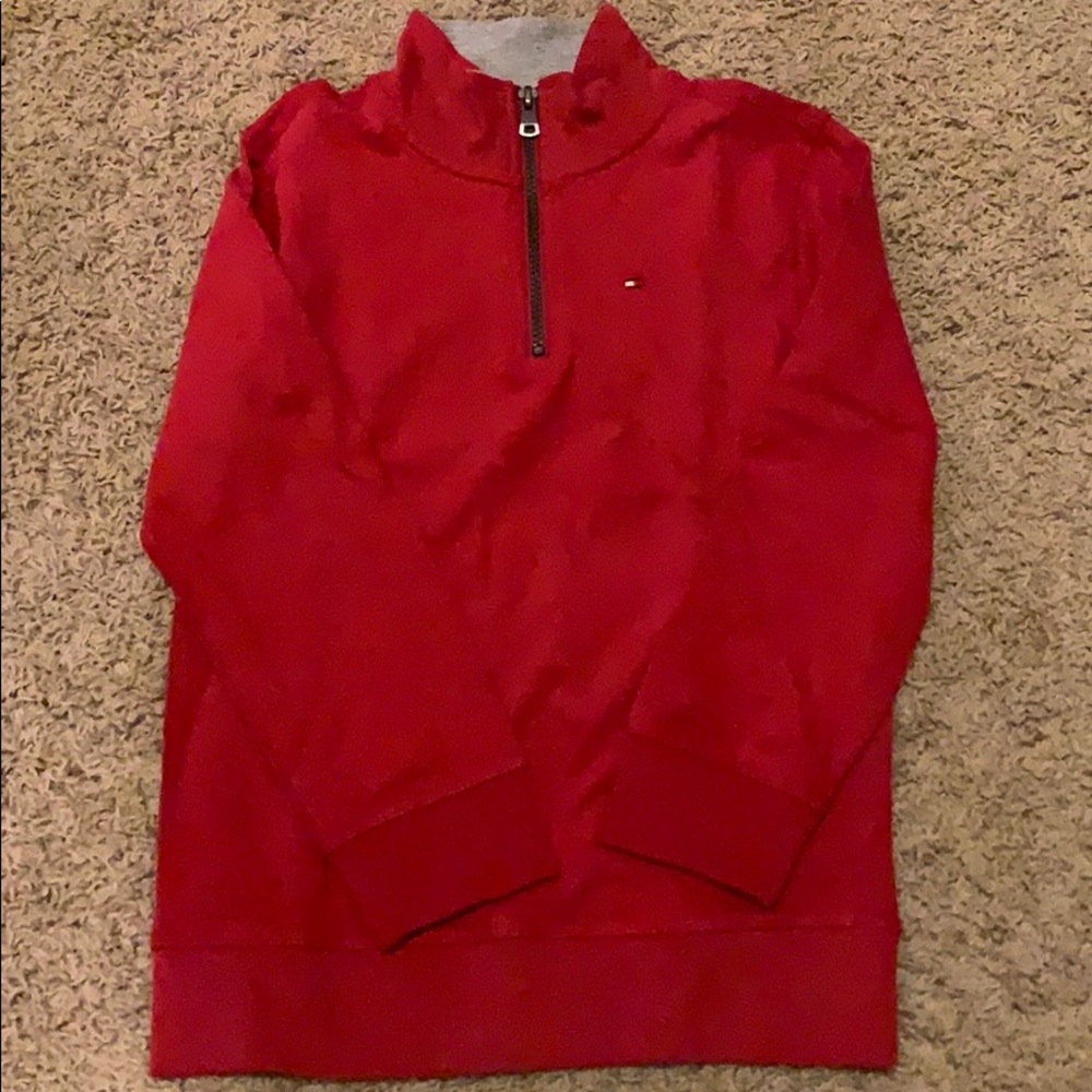 Boys quarter zip tee